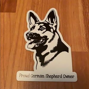German Shepherd magnet